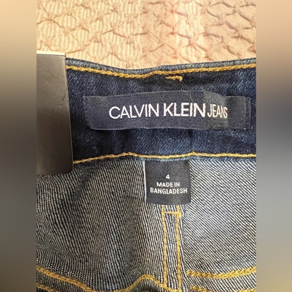 Calvin Klein Jeans Short Tiare Blue - Picture 3 of 7